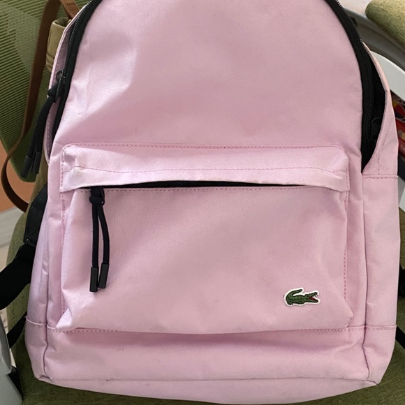 LACOSTE- UNISEX COMPUTER COMPARTMENT BACKPACK - Picture 4 of 5